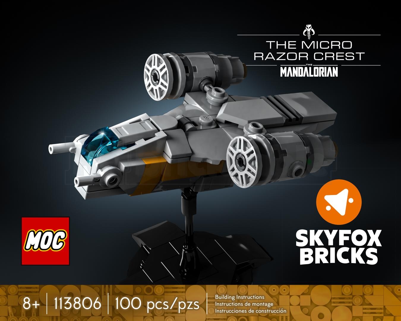SW Micro Razor Crest from The Mandalorian