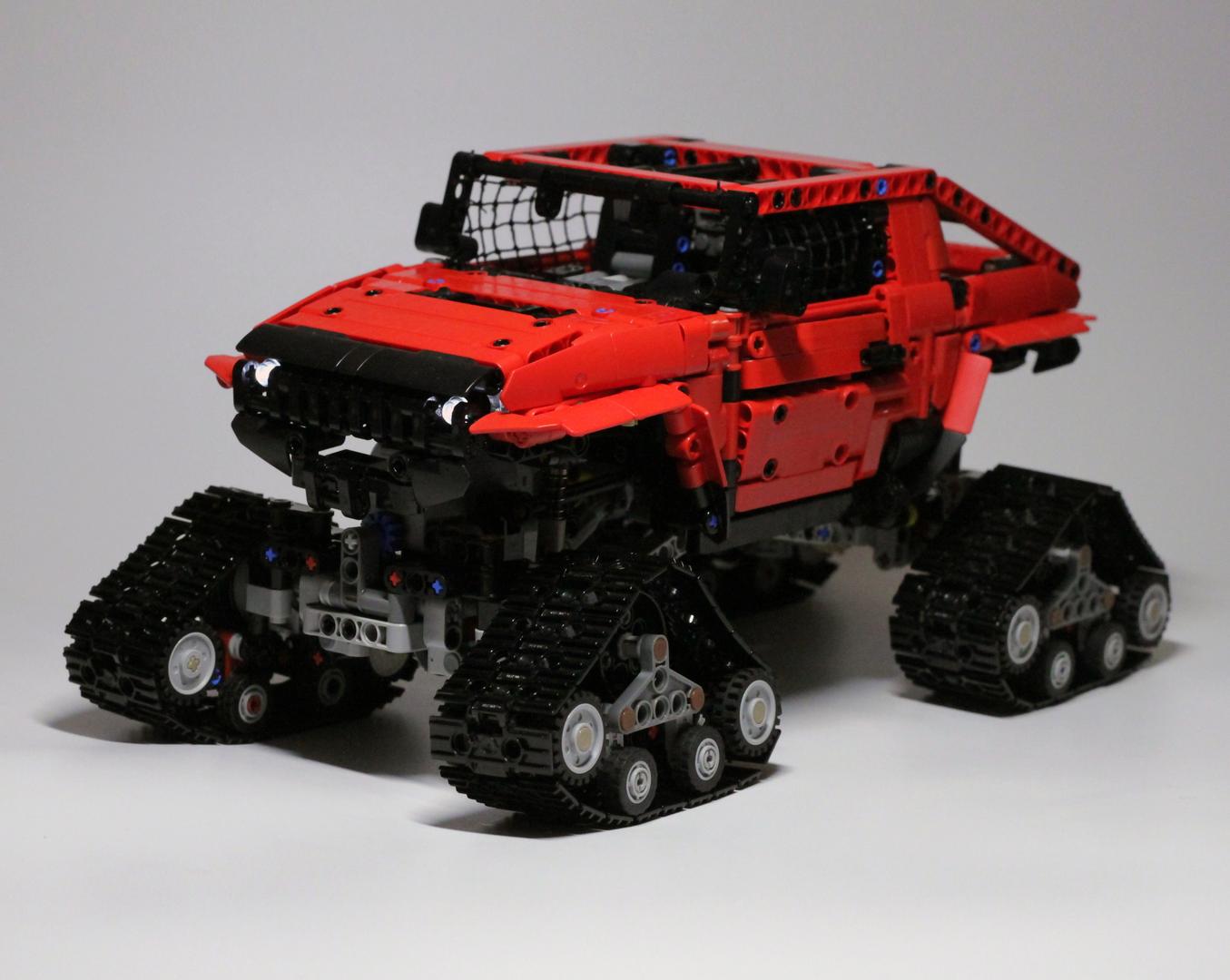 Hummer HX with "Mattracks"