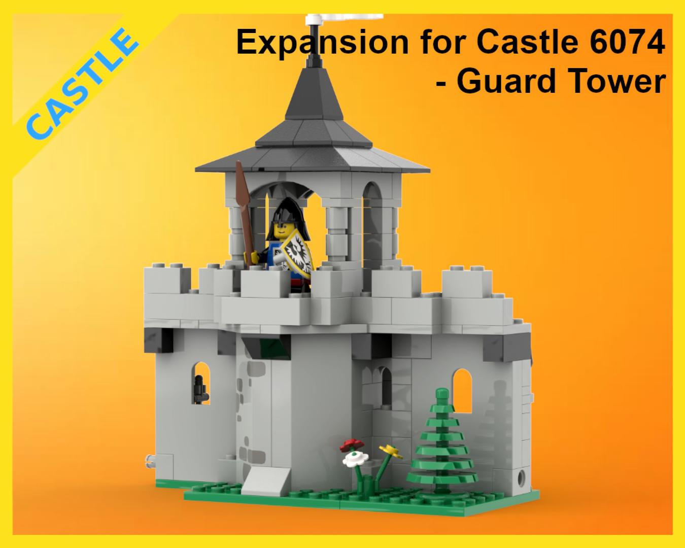 Classic Castle Expansion - 6074 - Guard Tower