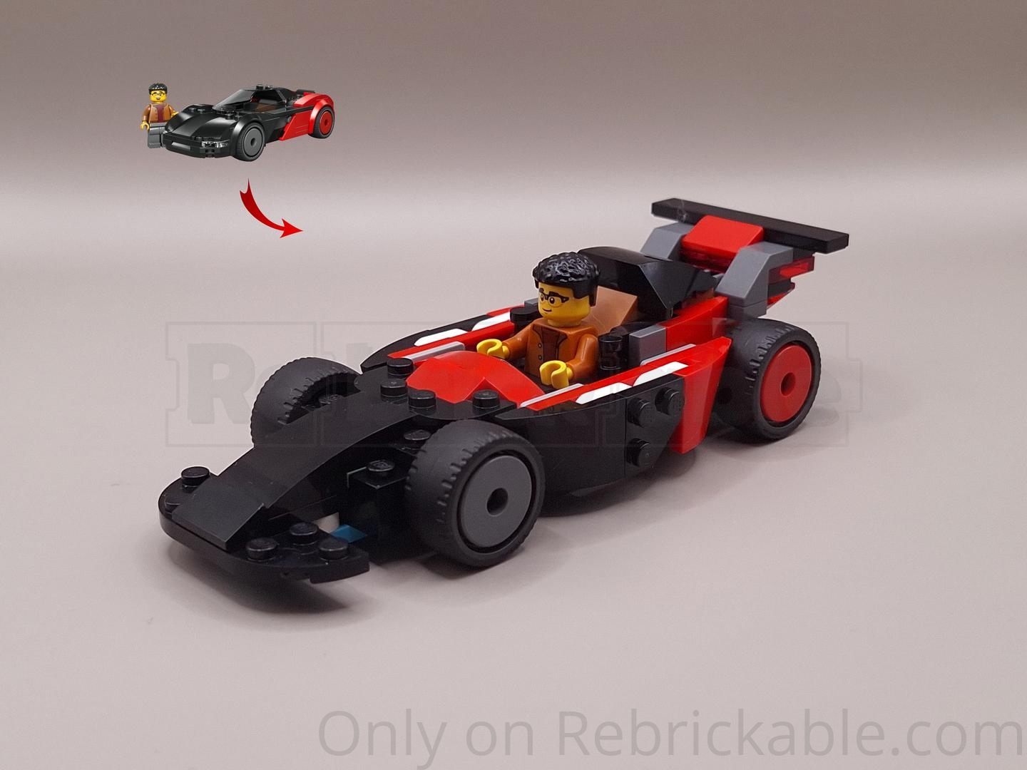 60486 F1 Car alternate build