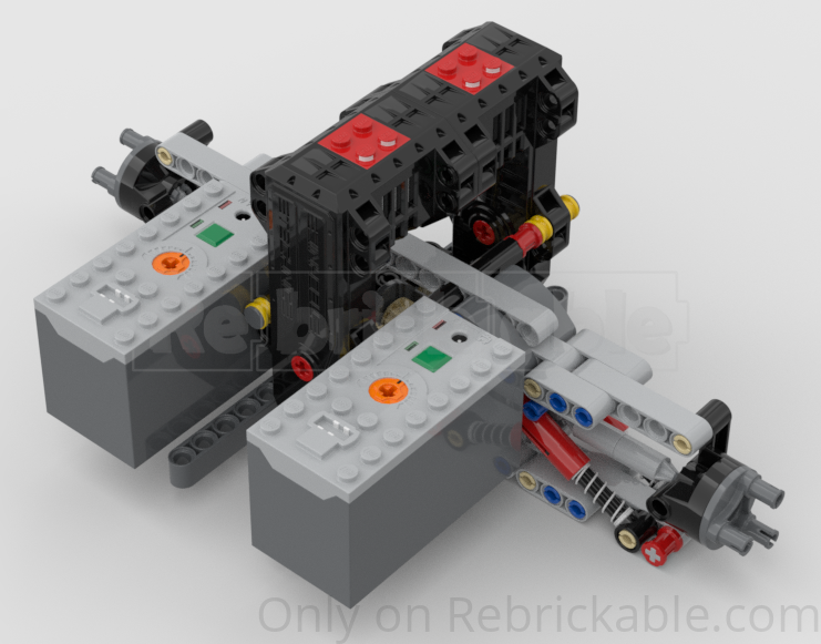 Rear Sports Axle (Motorized)