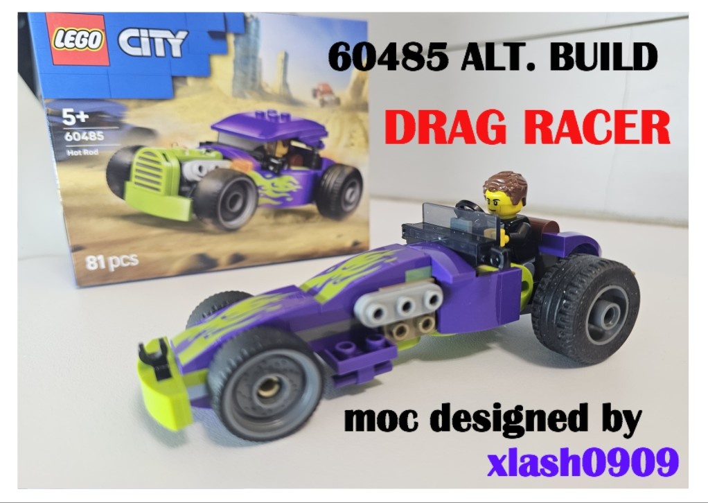 60485 DRAG RACER alternate build