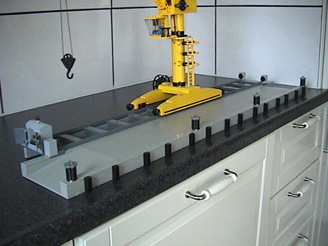 Extended Harbour Base for Level Luffing Crane