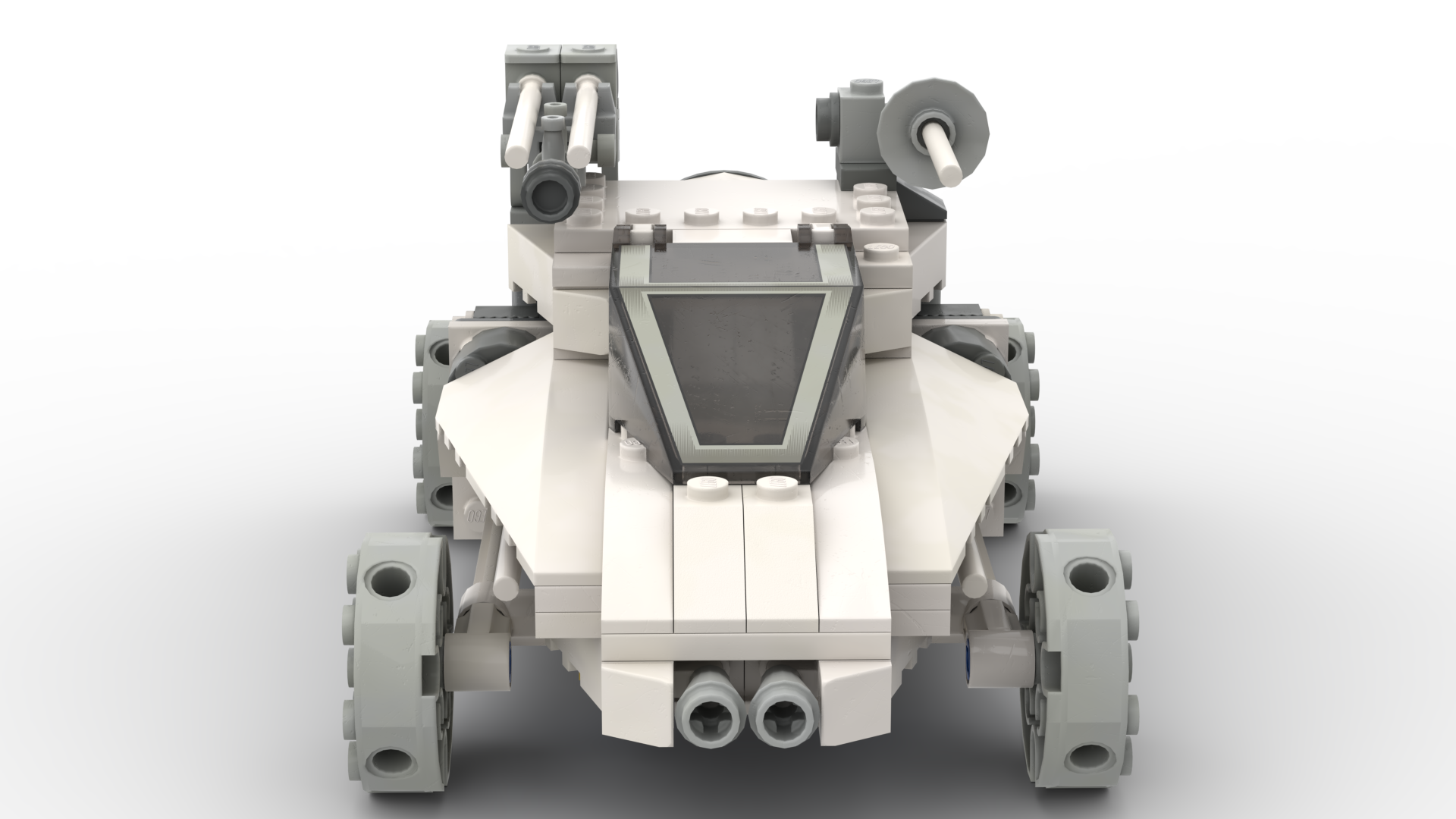Combat Rover (alt model for 7658-1) alternate build