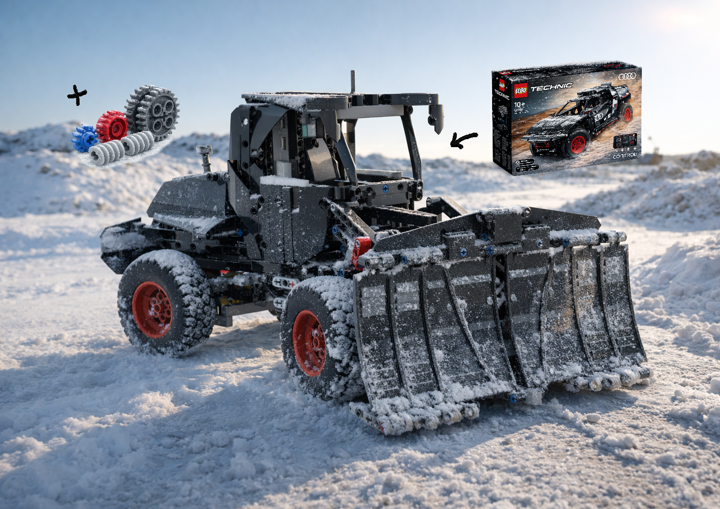 42160 Snow Dozer MOD