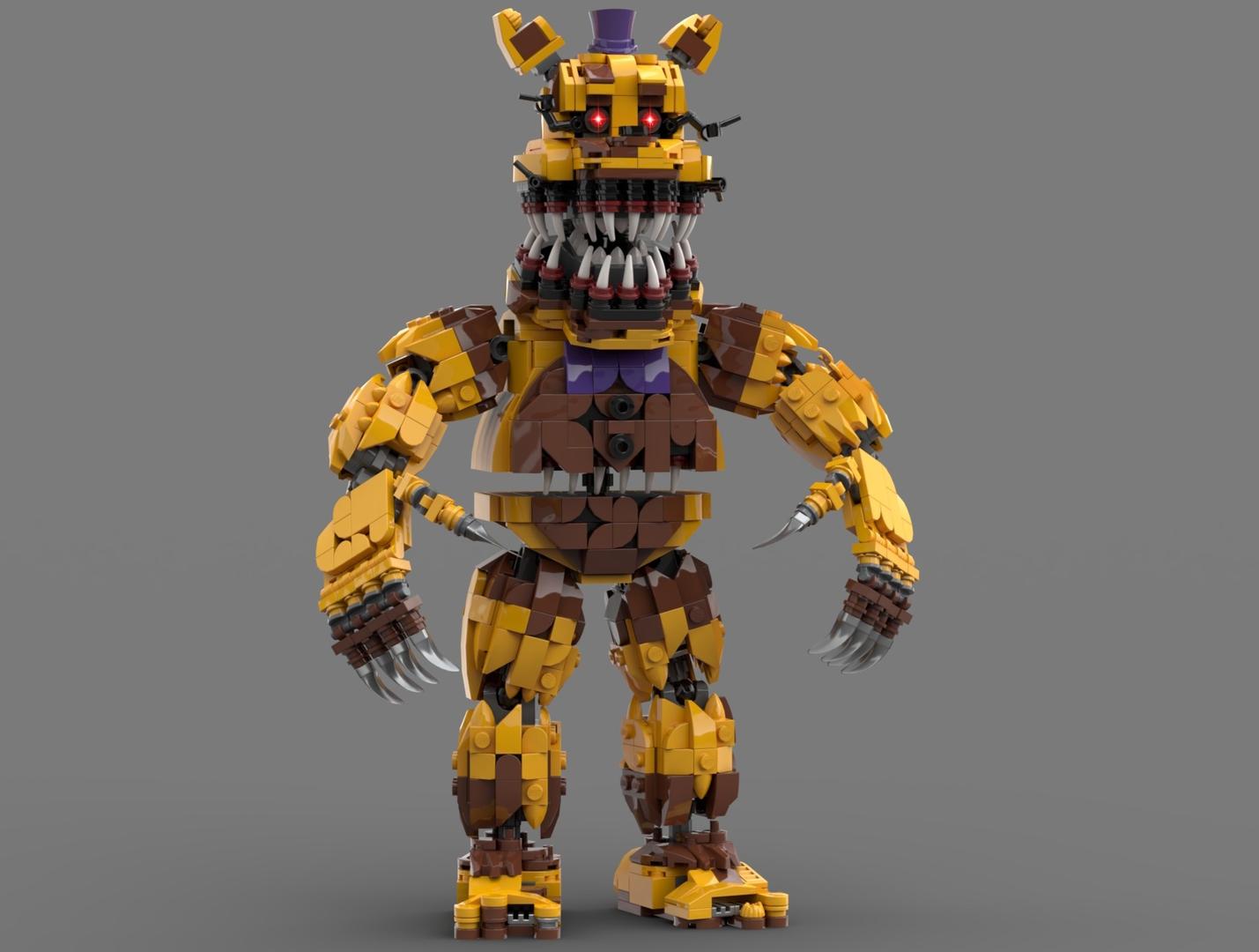Nightmare Fredbear (Five Nights at Freddy's) w/ Lighting Instructions