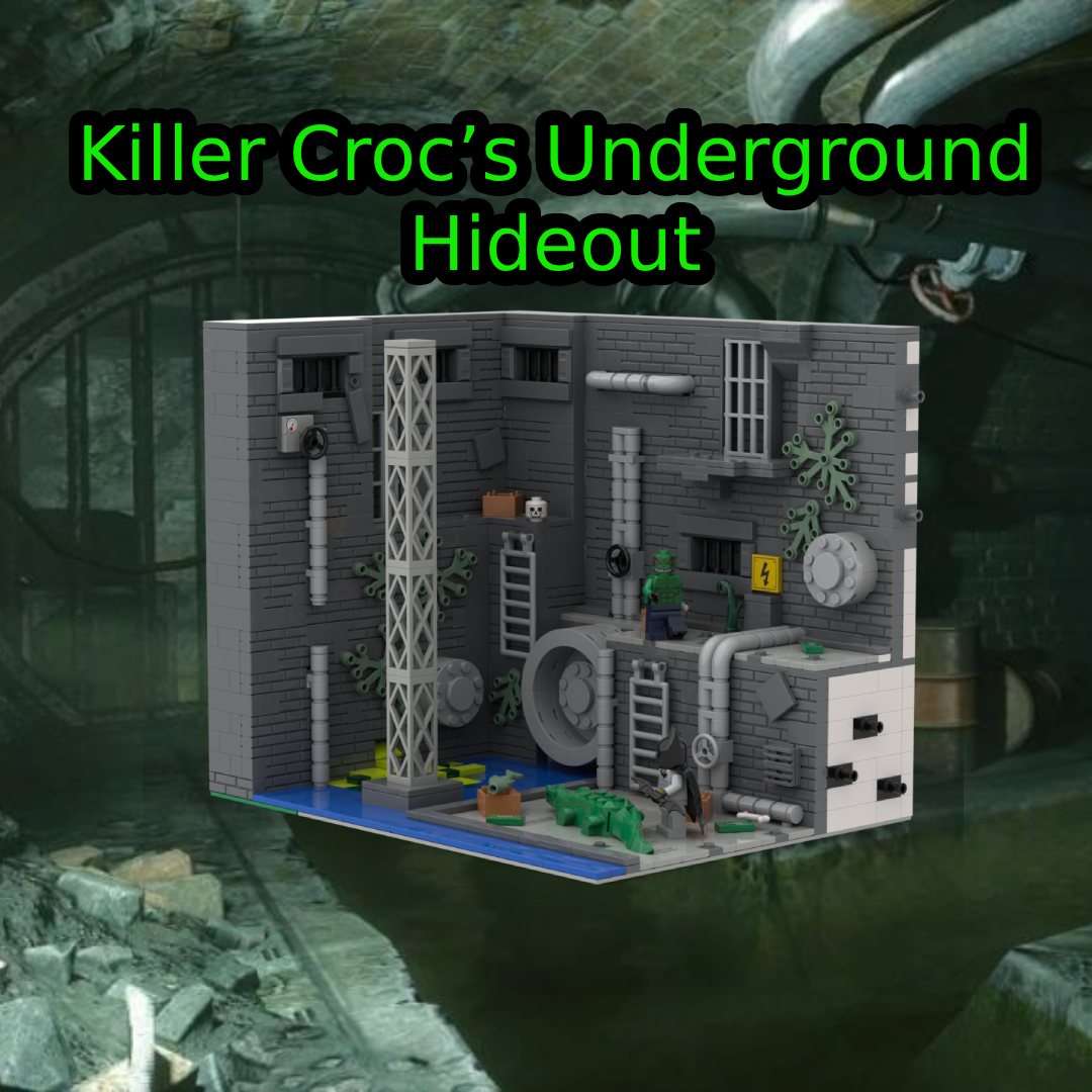 Killer Croc’s Underground Hideout