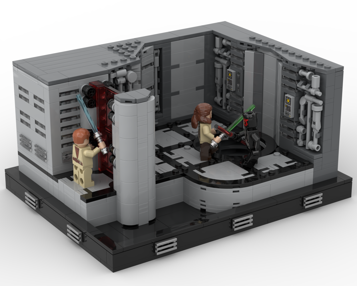 Duel of the Fates - Diorama