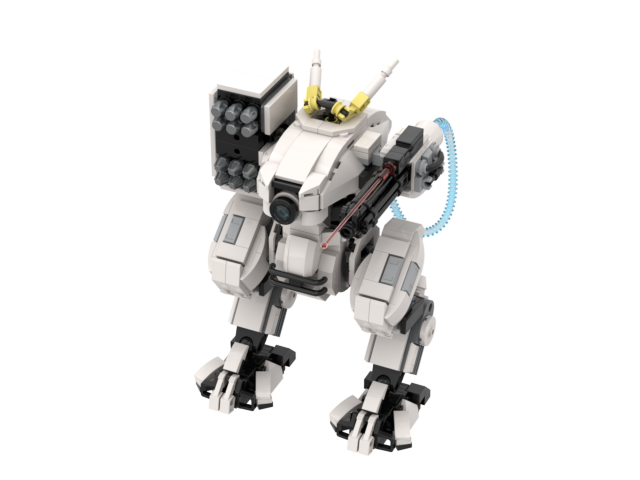 Combat Mecha (inspired by Tau, frome 40k) - Class NEXUS Sentinel