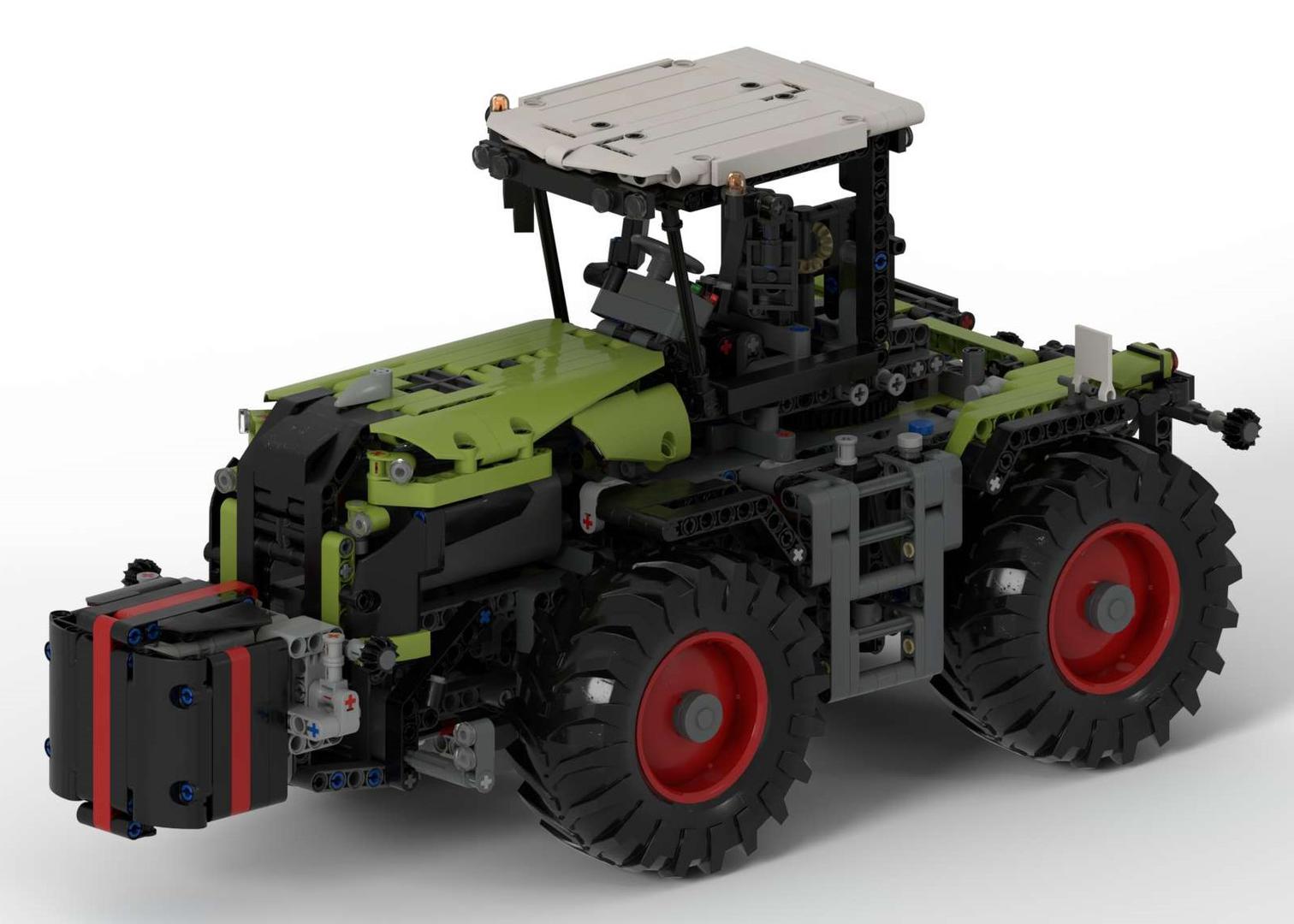 42054 - Claas Xerion 5000 Modification with Pneumatic Pump