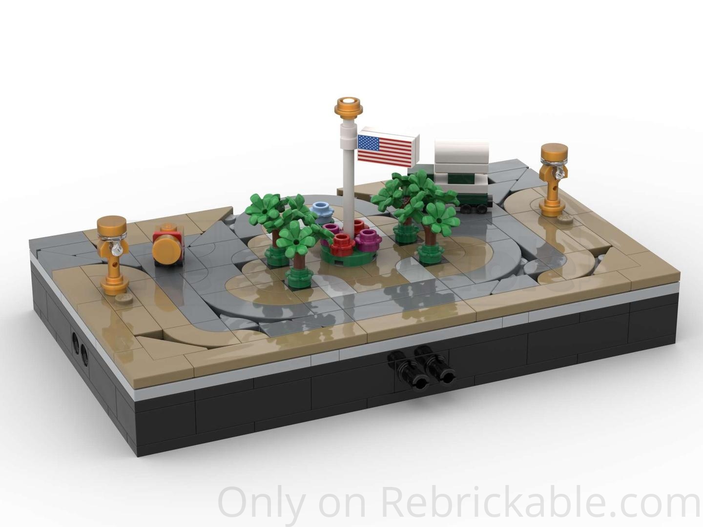 The First Roundabout - Mini-Modular Series - 1:500