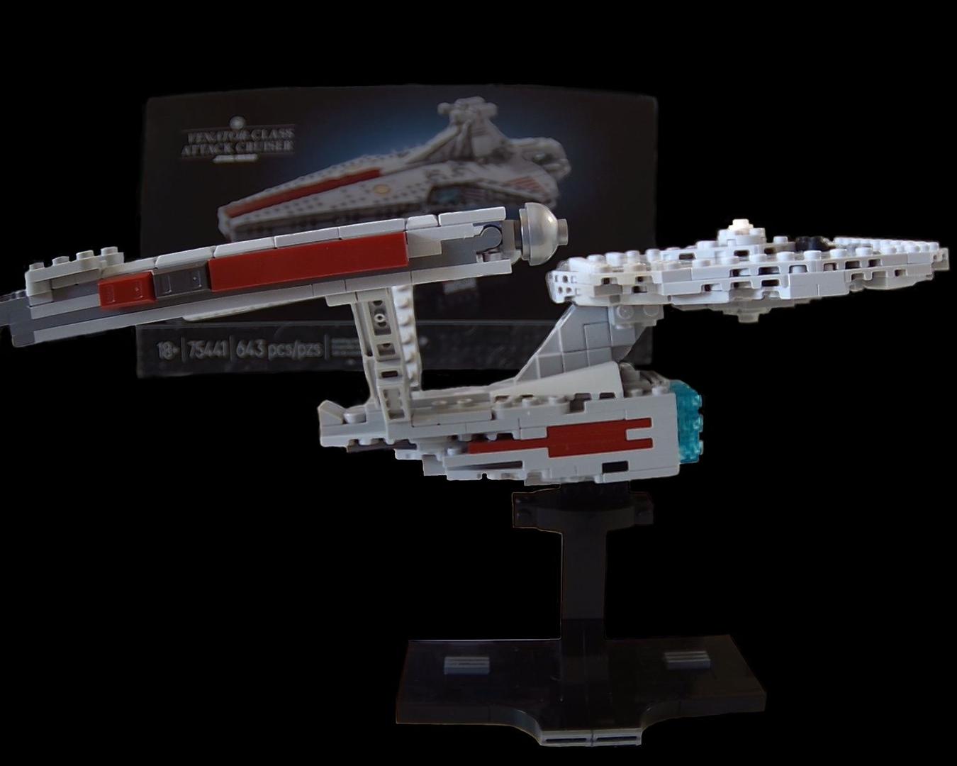 USS Enterprise NCC-1701 (75441) alternate build