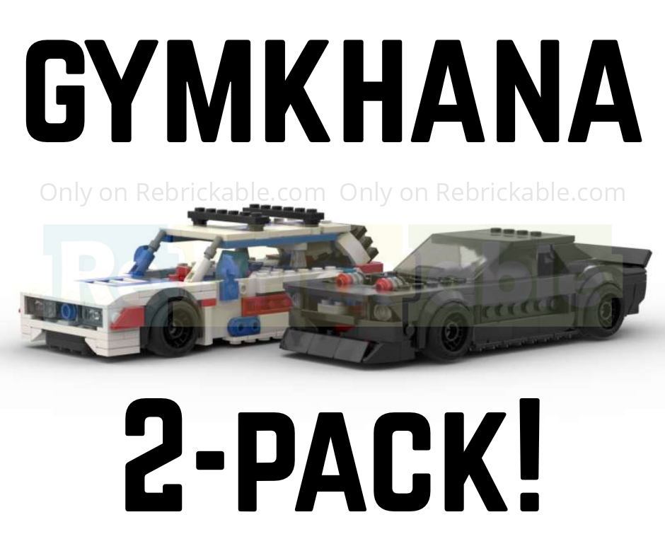 Hoonicorn V2 (1965 Ford Mustang RTR) and Family Huckster (1983 Subaru GL Wagon) (76922 Alt)