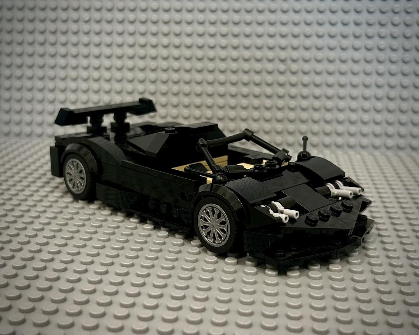 Zonda Cinque Roadster (Black) MOC