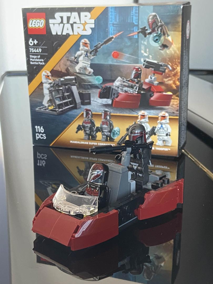 "Mandalorian Speeder" LEGO 75449 Alternative / Redesigned Build (MOC) alternate build