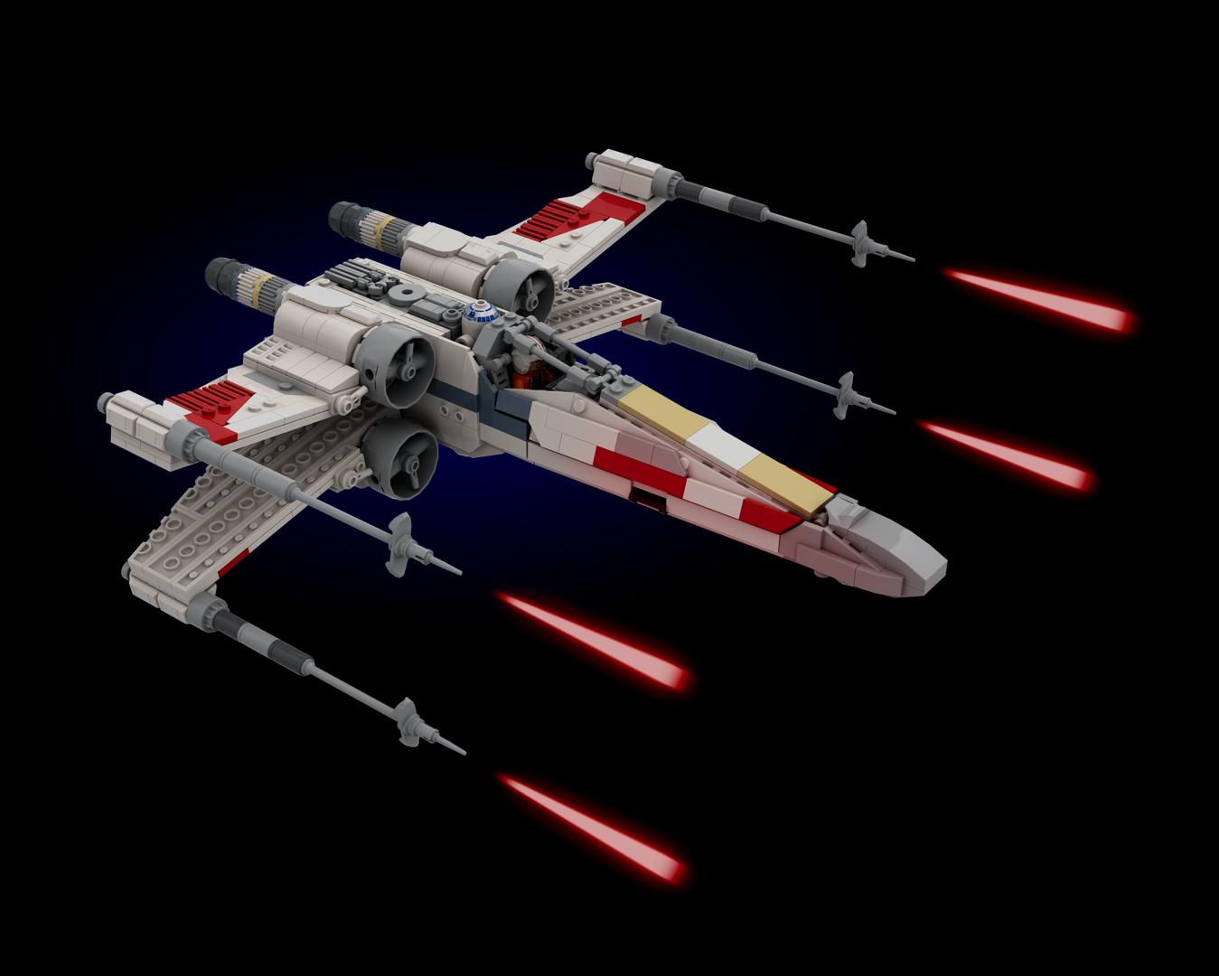 T-65B X wing Starfighter (Red Five)