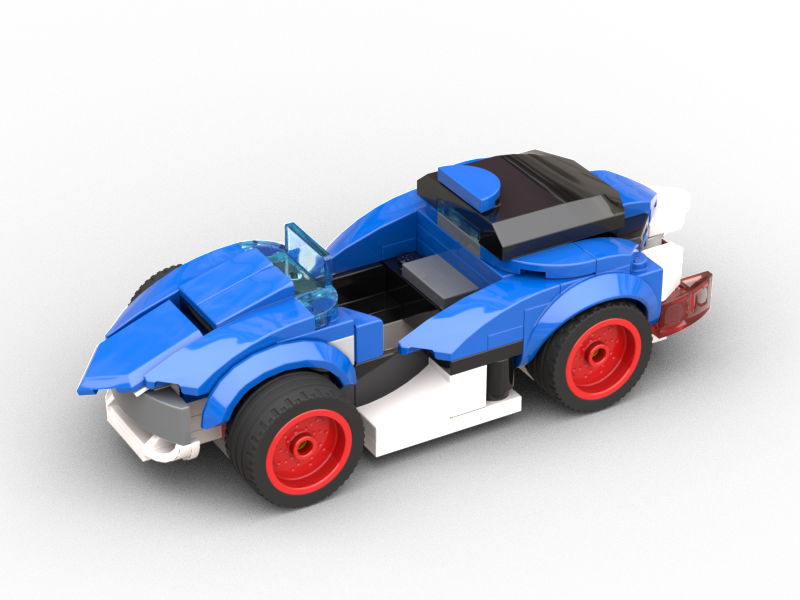 77117 - Sonic Racing Car alternate build