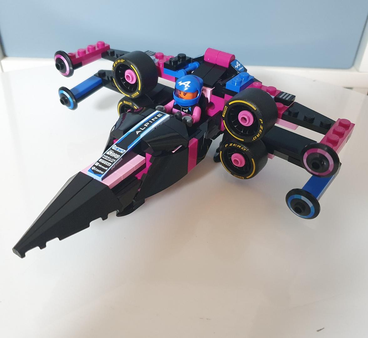 F1 Starship Collection - Alpine XWing alternate build