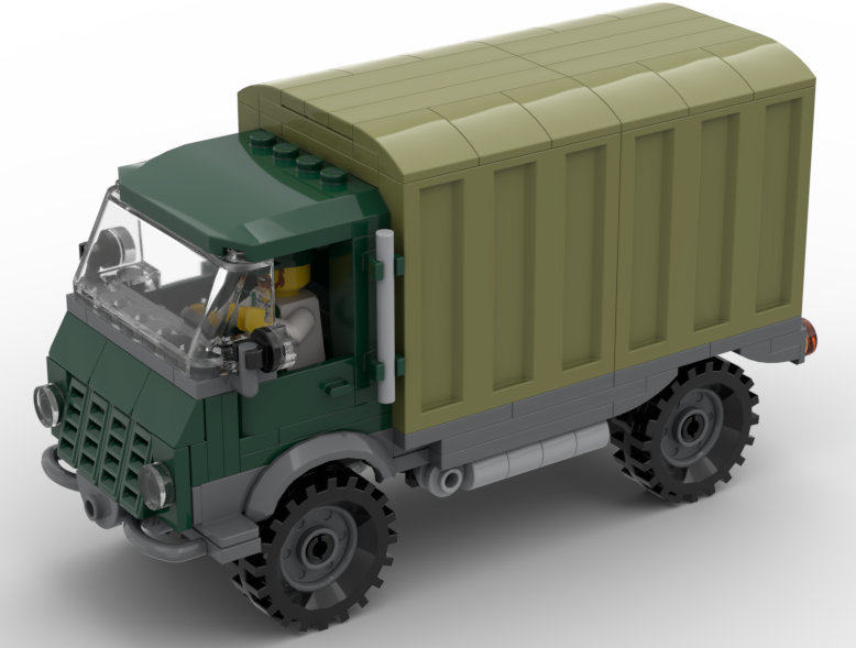 Old Troop Truck - Renault Goelette 2087