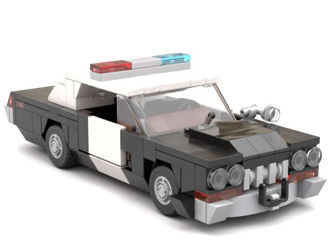GCPD Car / Police Car (7Studs Wide Car)