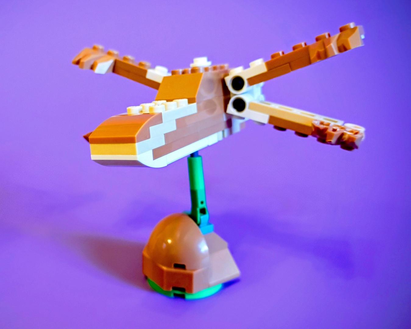 Luke Hamwalker's X*wing — 31376 alternate build