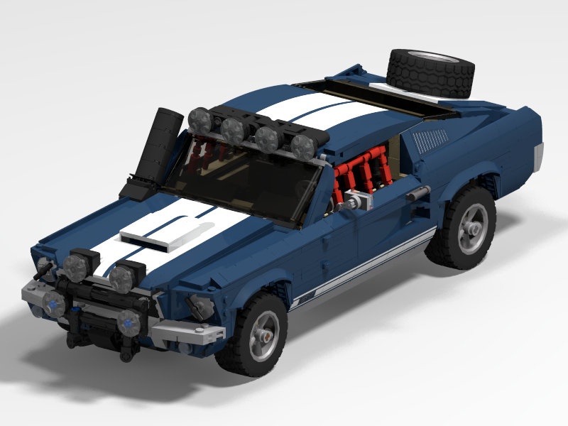10265 Ford Mustang Offroad Addons