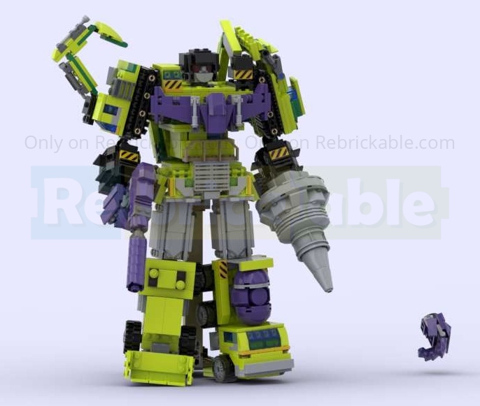 TF-006A Transformers Devastator (G1 color)