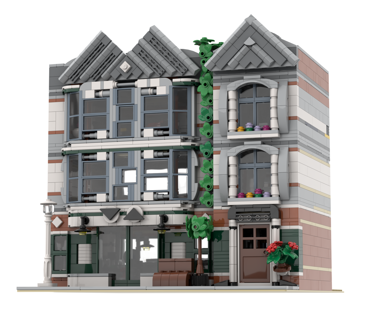 Auto-Moto Parts &amp; Accessories (10264 Corner Garage Alternate Model Modular)