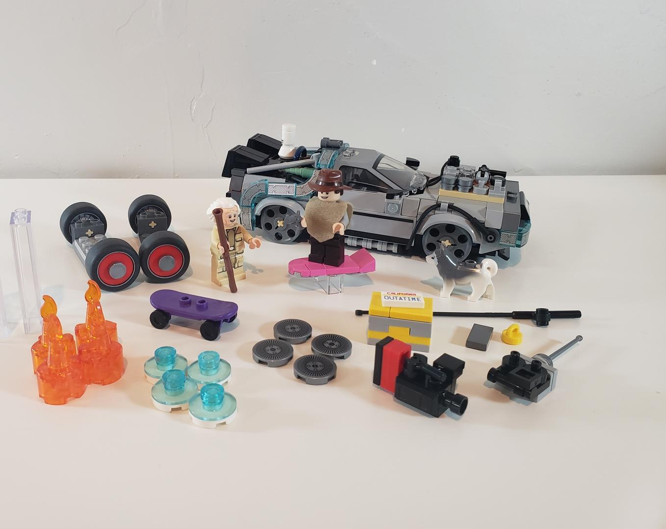 77256 Time Machine from Back to the Future MODs