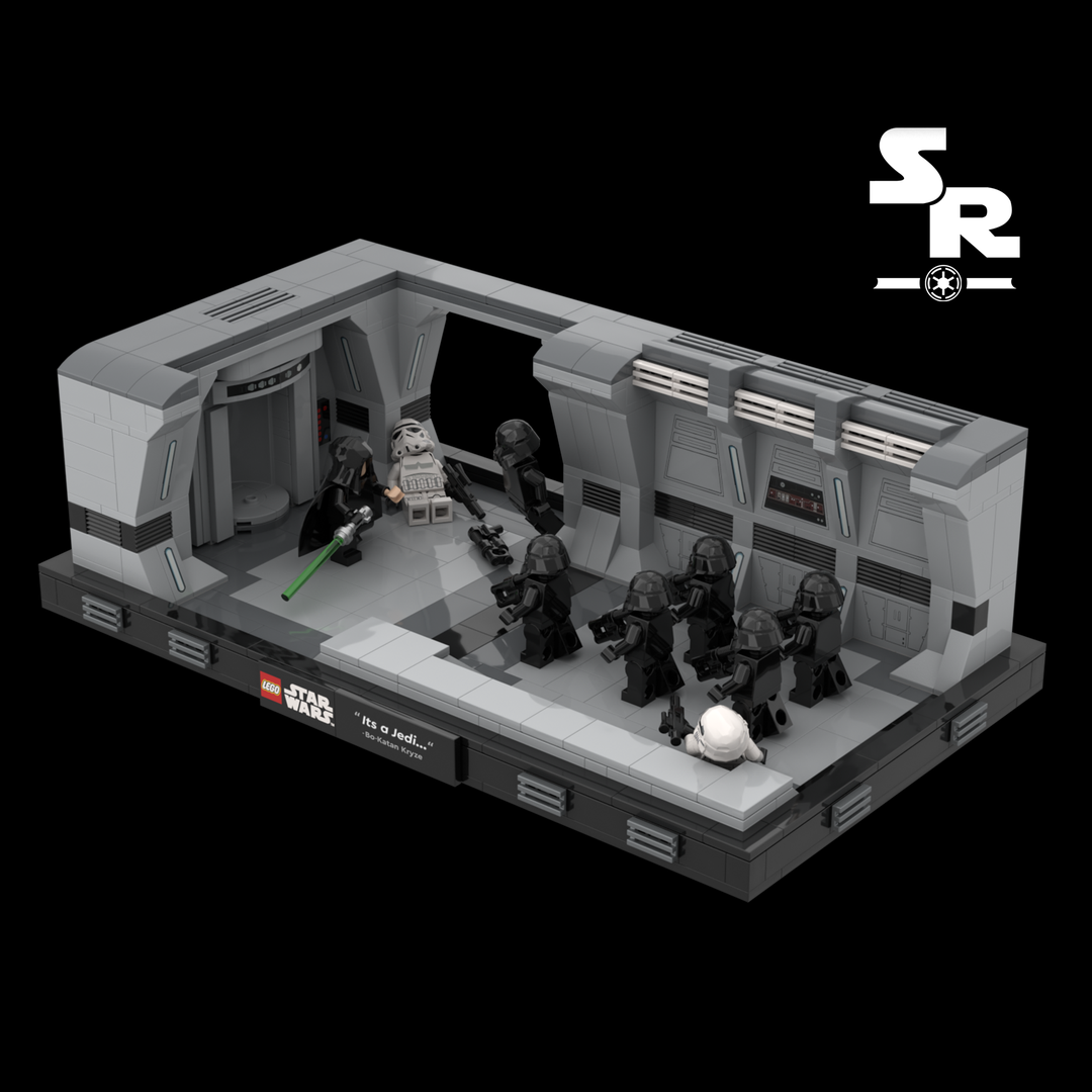 Dark Trooper Attack Diorama V2