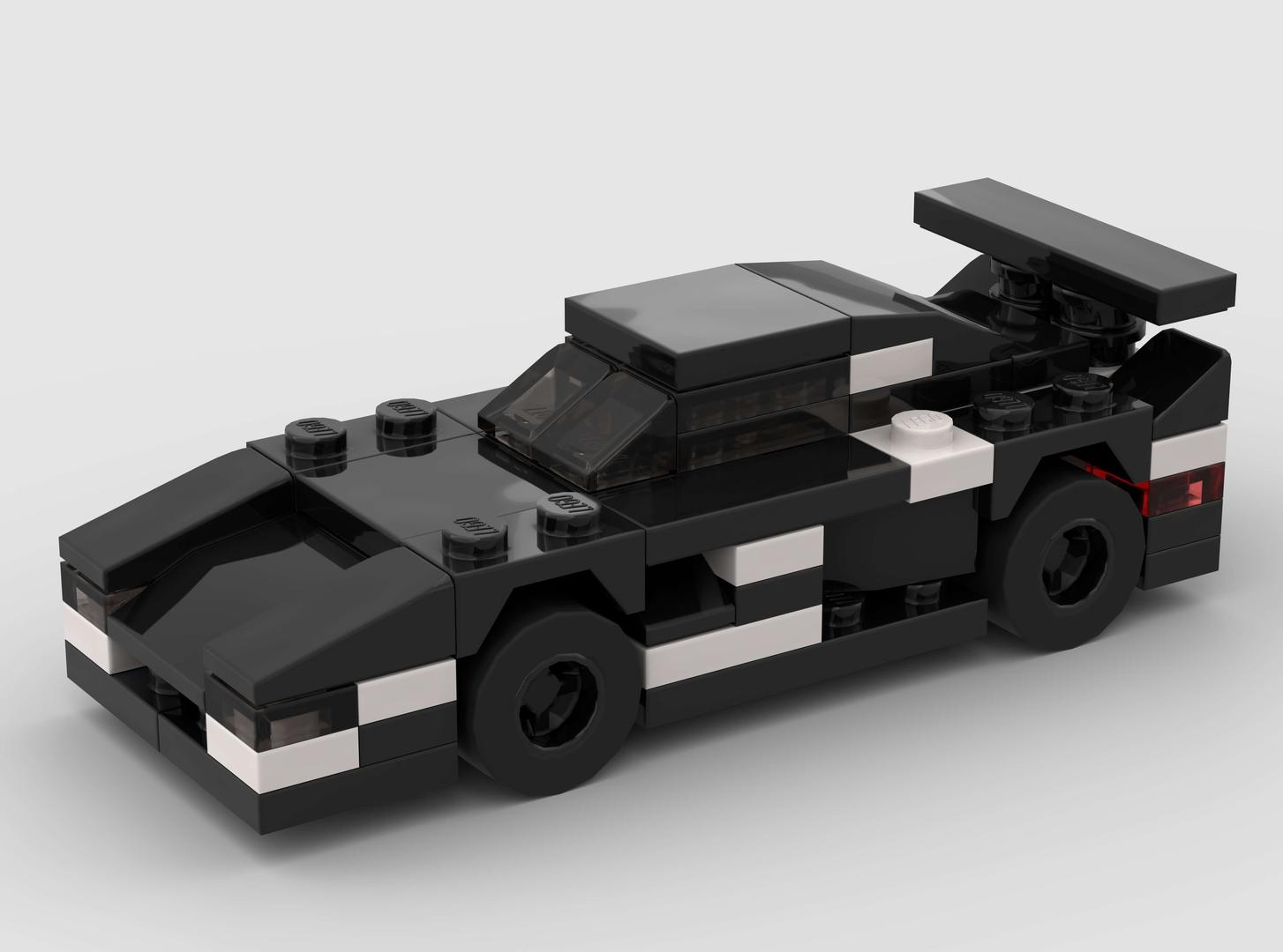 Lister Storm GTL Racing Car - Half Speed Champions Scale