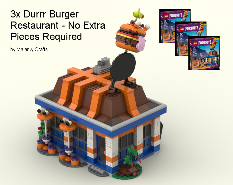 Durr Burger Restaurant 3x