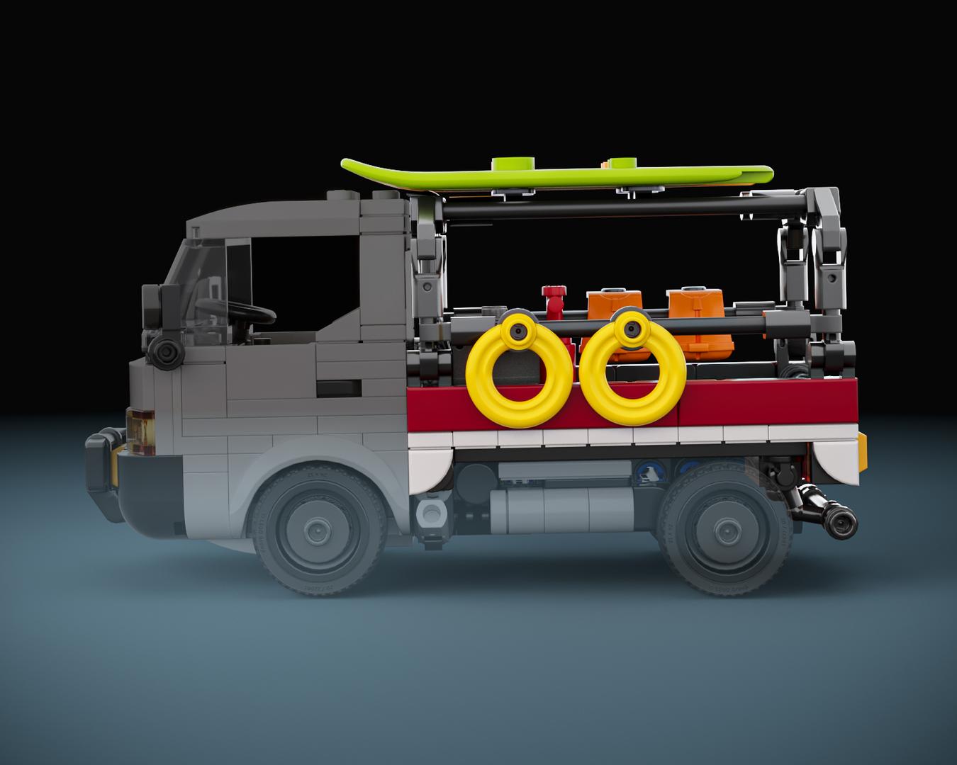 Lifeguard Bed Add-on for JDM Kei Truck