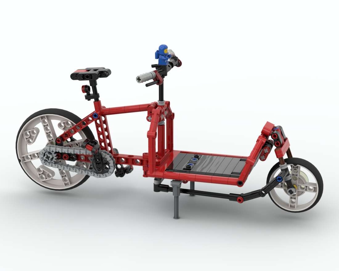 Bullitt-Style Cargo Bike – Baby Major Tom Edition