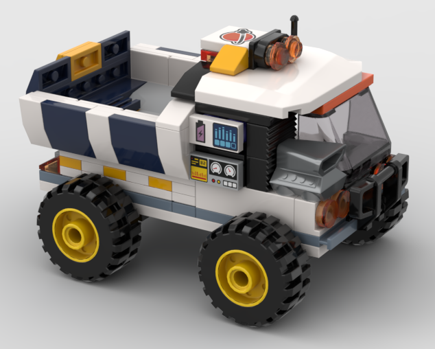 City Space Mining Dump Truck