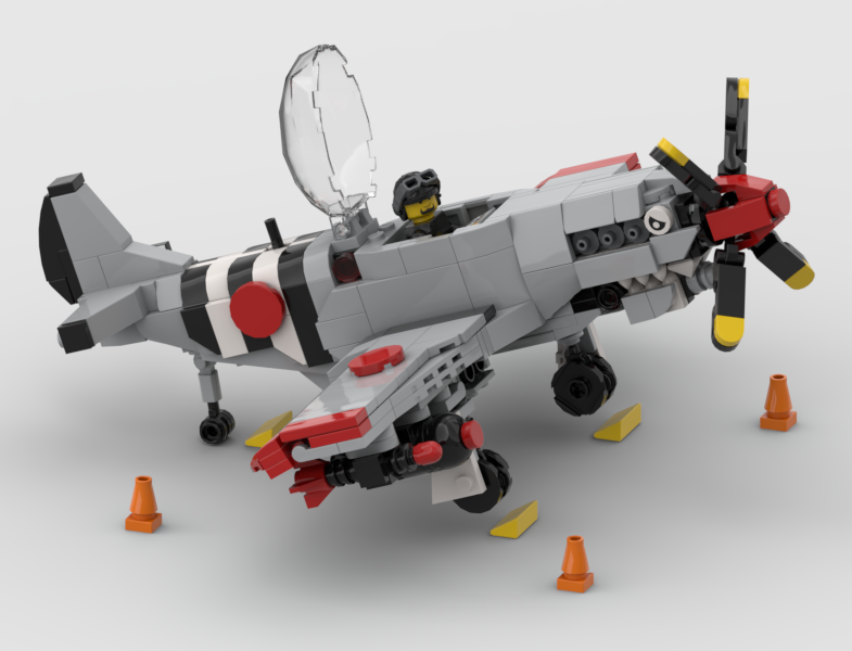 P-51 Mustang WW2 Plane