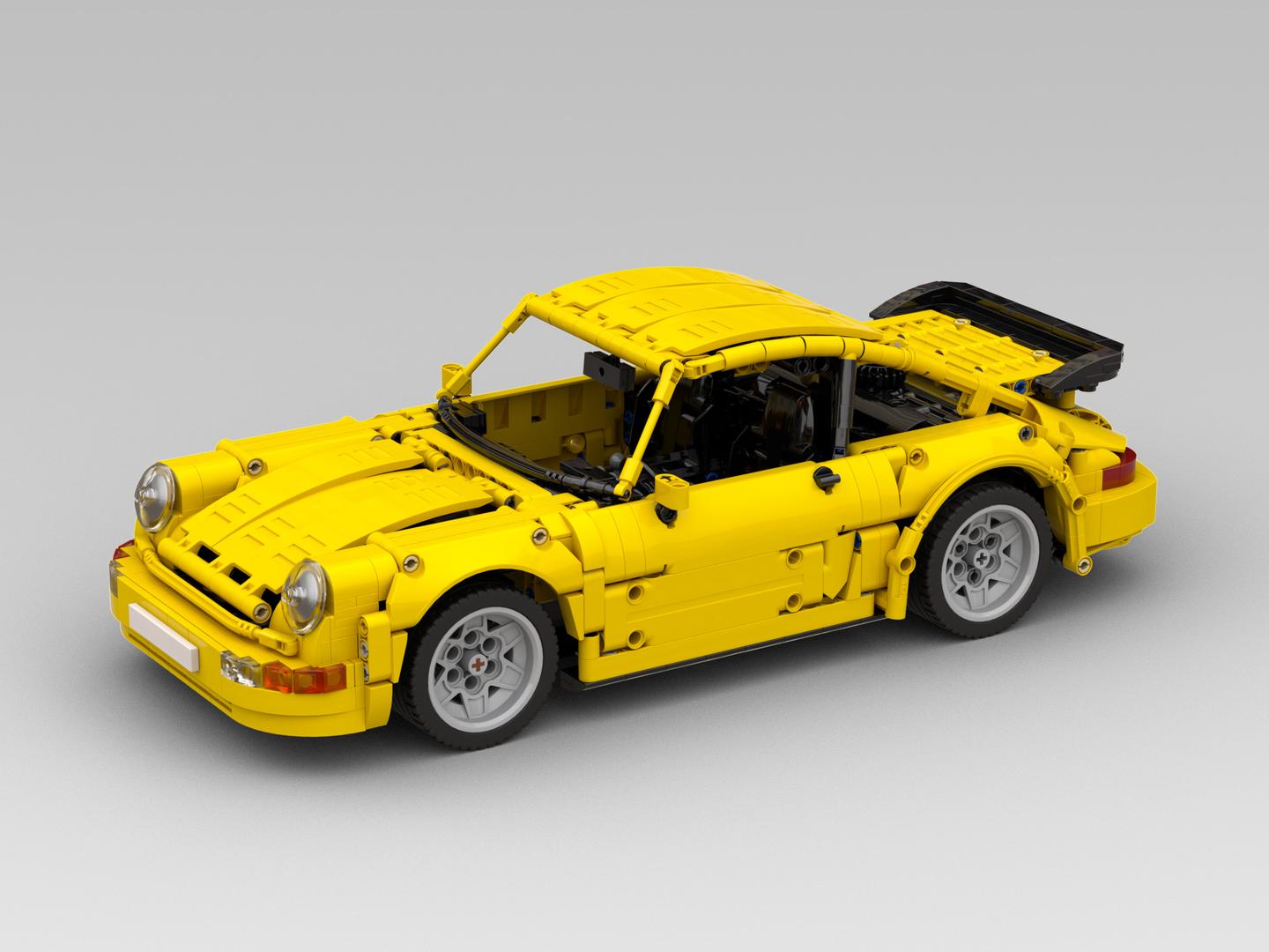 Porsche 964 Turbo (1:12) Yellow