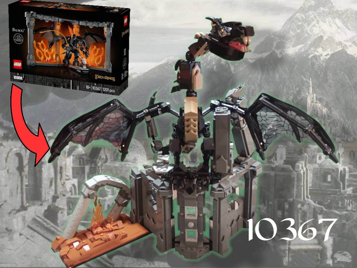 Fell Beast and Osgiliath Ruins