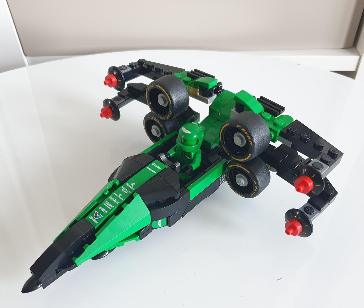F1 Starship Collection - Aston Martin XWing alternate build