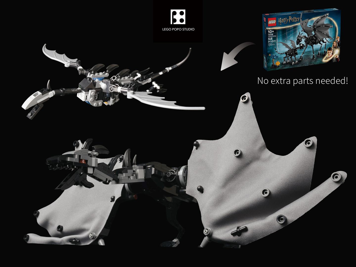 2 Fellbeast of Middle Earth-76458 AMOC alternate build