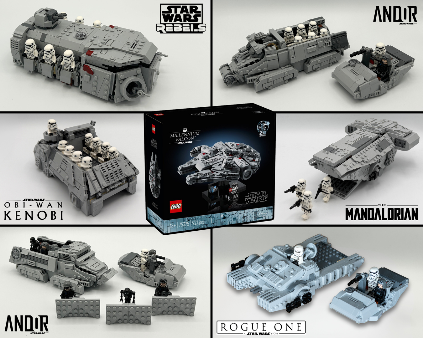 Imperial Invasion 6-in-1 Bundle (75375 Alternate Models)