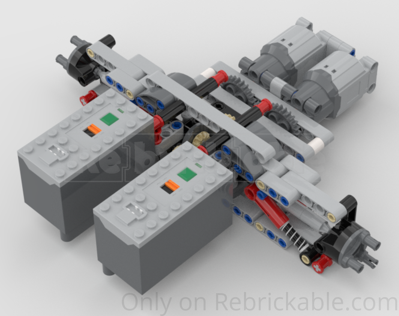 Rear Axle (POWER FUNCTIONS - FAST)