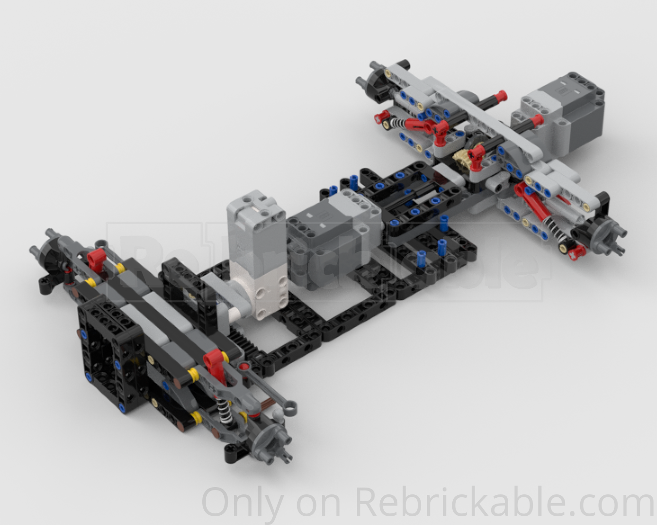 Simple RC Chassis (POWERED UP)