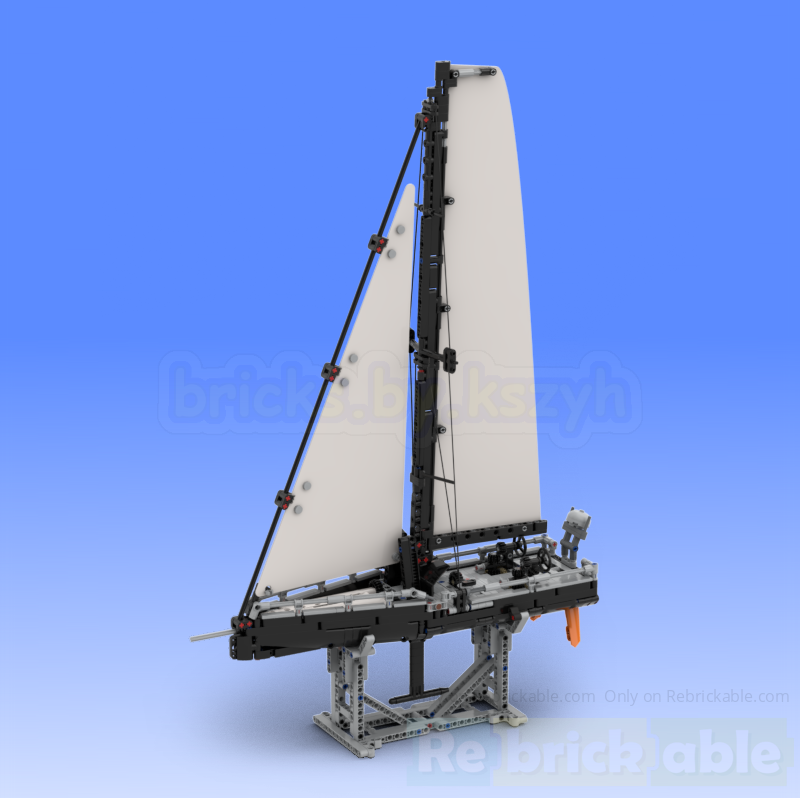 Volvo Ocean 65 Racing Yacht (1:50 scale)