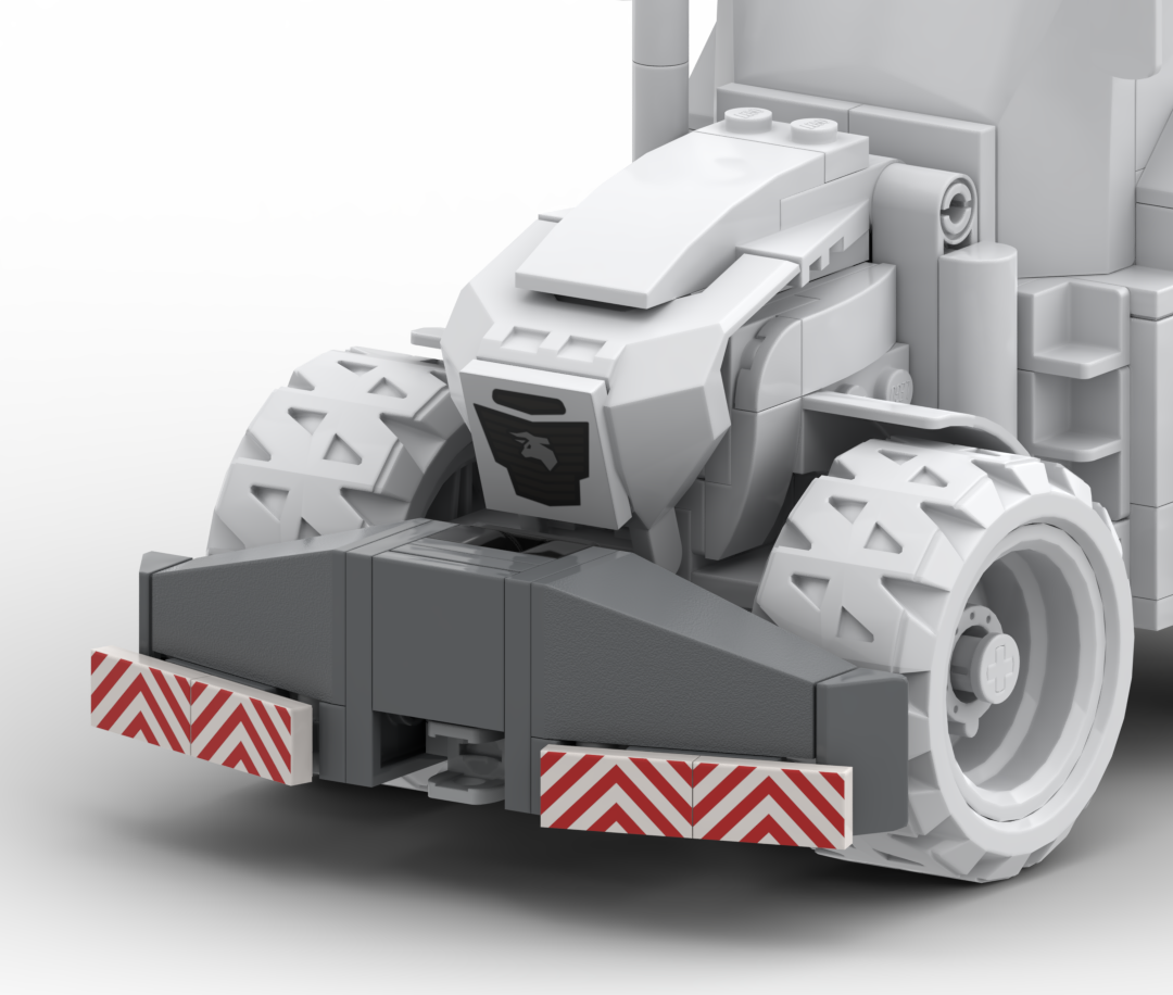 front bumper and counterweight for 60498