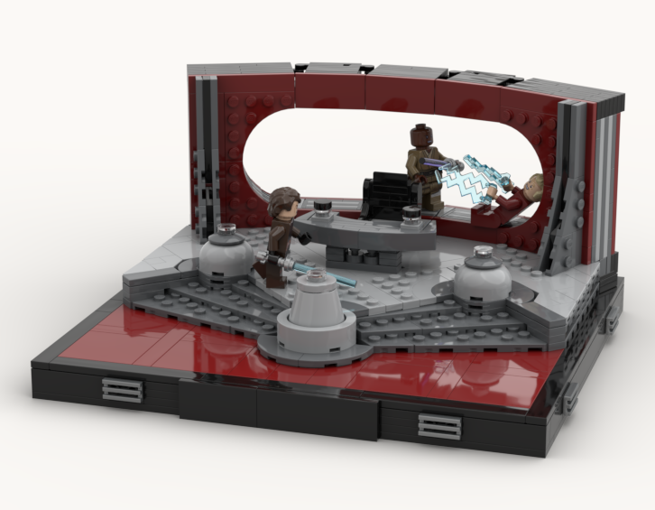 Palpatine's arrest diorama