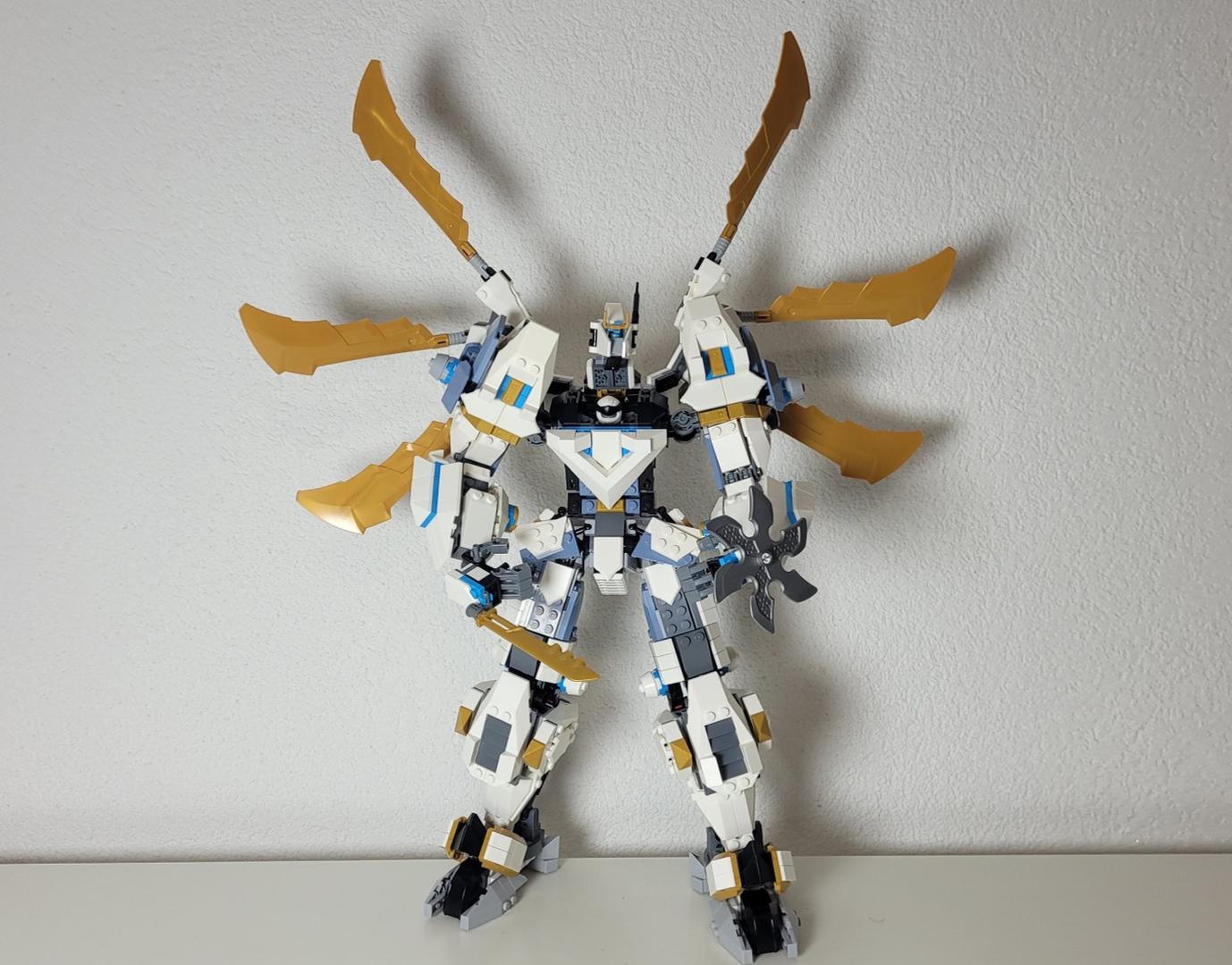 71821 71738 Zane's Titan Dragon Mech