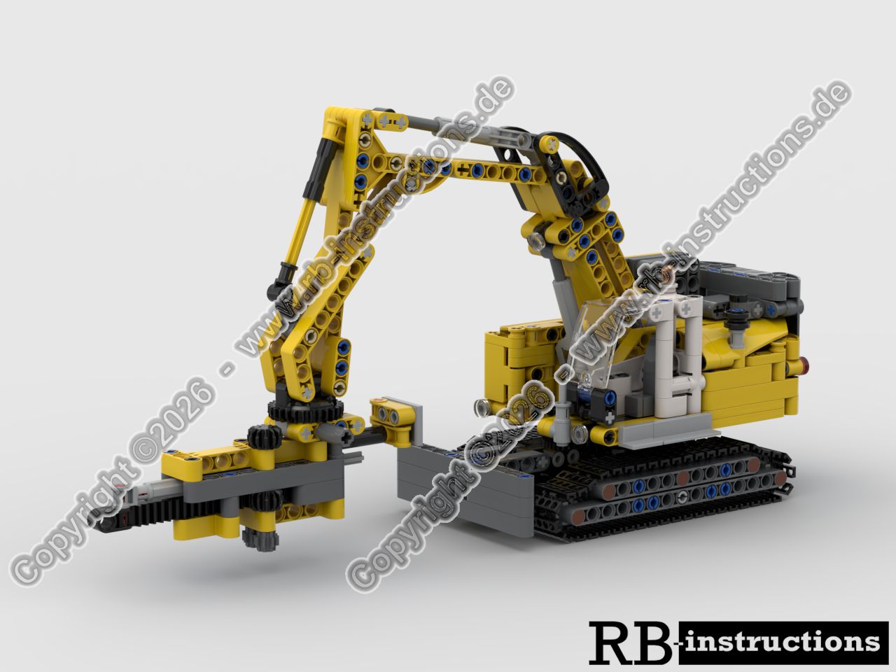 drilling excavator (Bohrbagger)