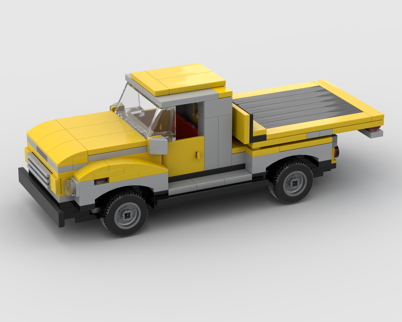 flatbed pickup truck