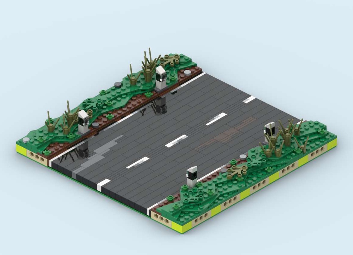 MILS Country Road Straight 20 Studs Wide